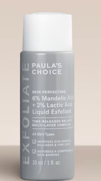 Paula's Choice Lotion Exfoliante AHA 6 % Acide Mandélique + 2 % Acide Lactique - Format voyage
