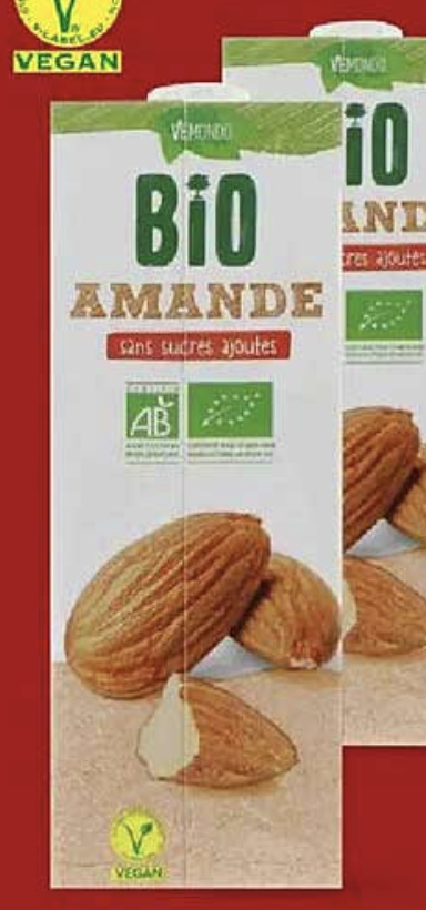 Lait d'amande