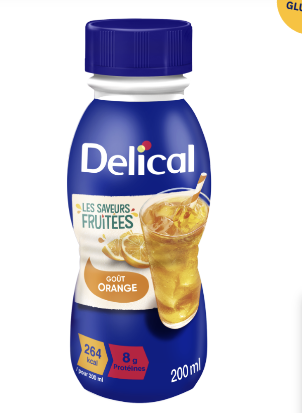 Delical Boisson les saveurs fruitées