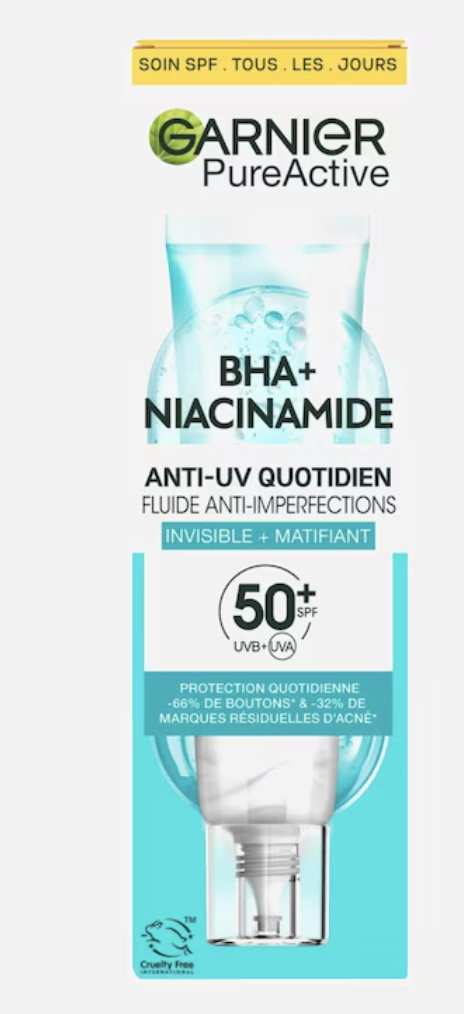 Garnier fluide anti imperfection