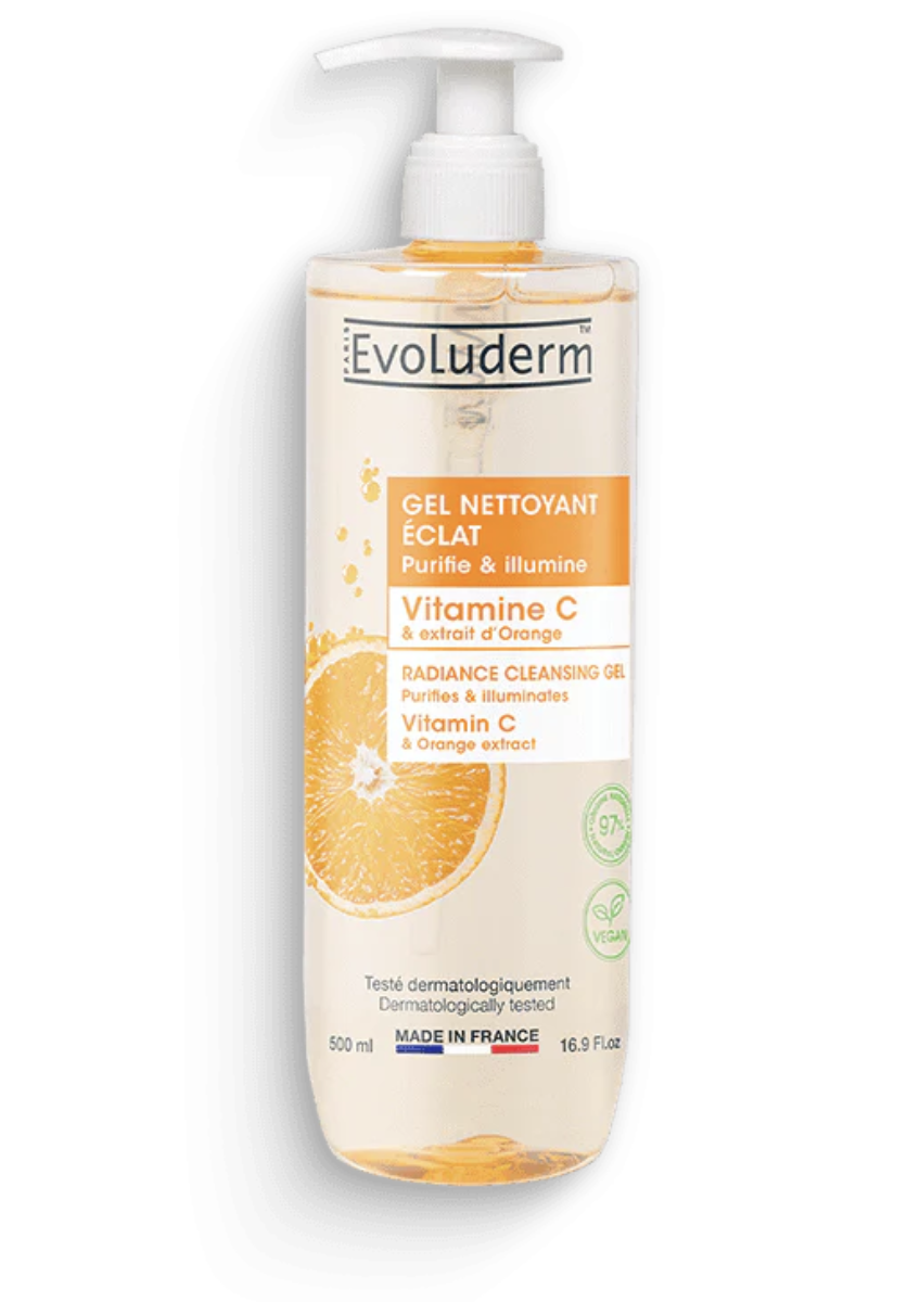 Evoluderm Gel Nettoyant Éclat Vitamine C