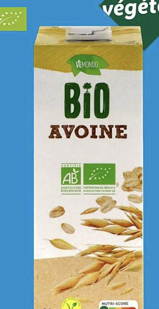 Lait d'avoine