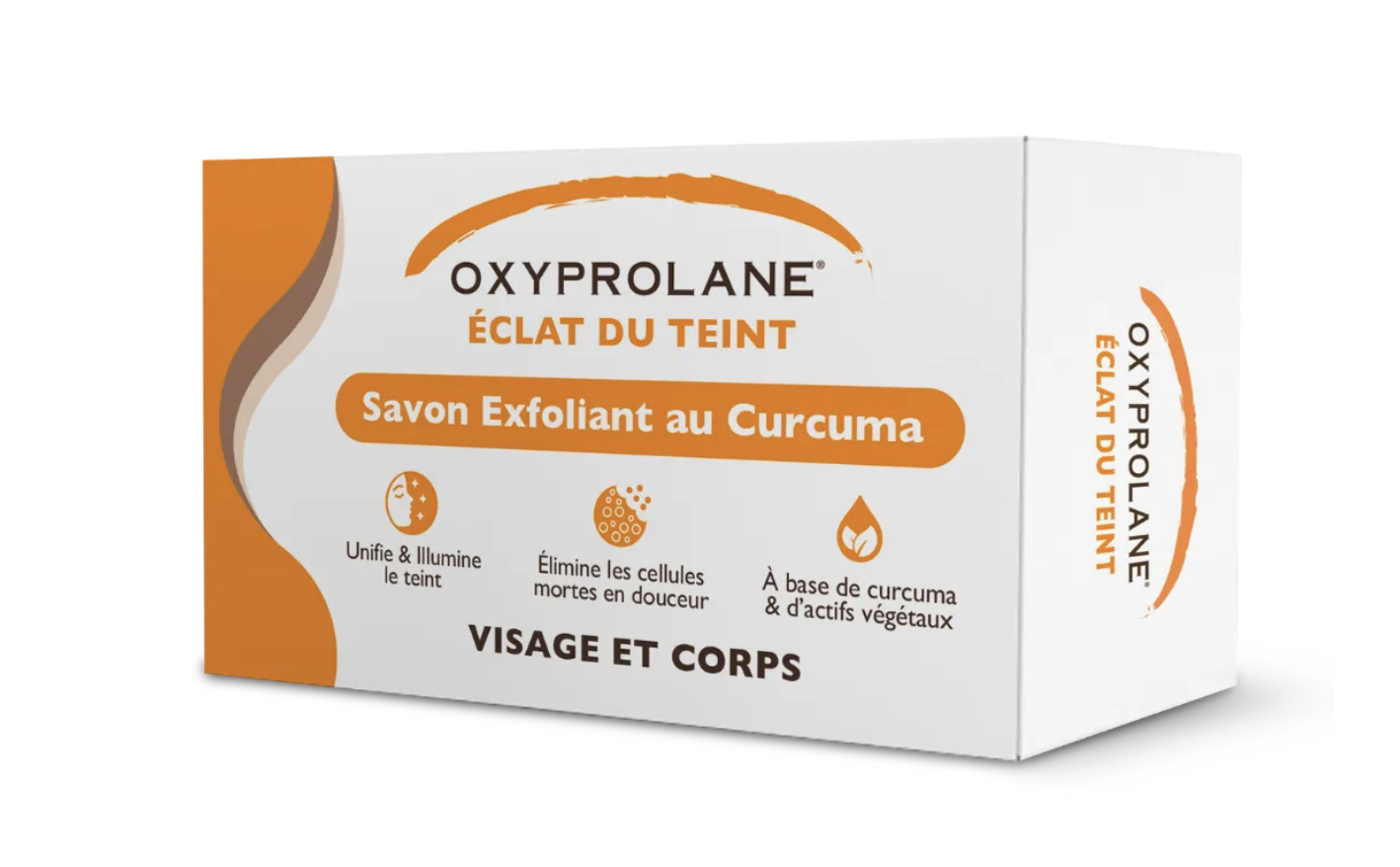 Savon Exfoliant au curcuma – OXYPROLANE® Éclat du teint