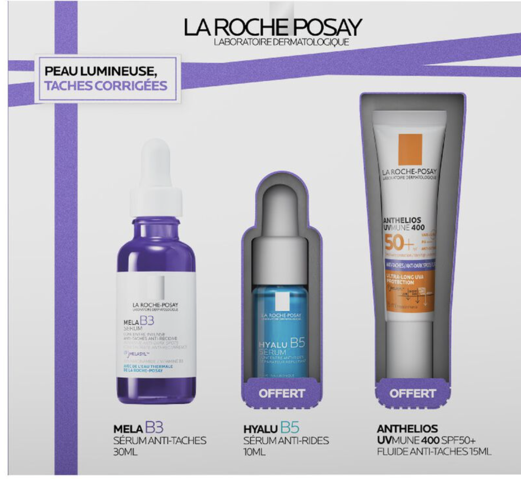 Coffret serum mela B3
