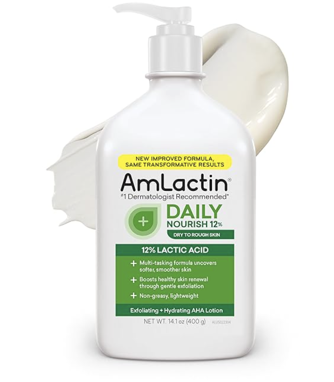 AmLactin Daily Nourish - Therapeutic Body Lotion for Dry Skin